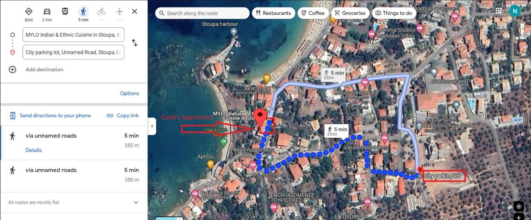 Stoupa Beachside Retro Apartment Εξωτερικό φωτογραφία